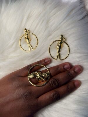 Ensemble Bijoux baoulé Sweetie