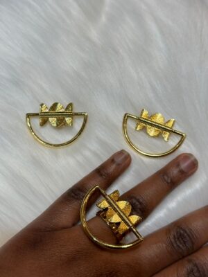 Ensemble Bijoux baoulé couronne